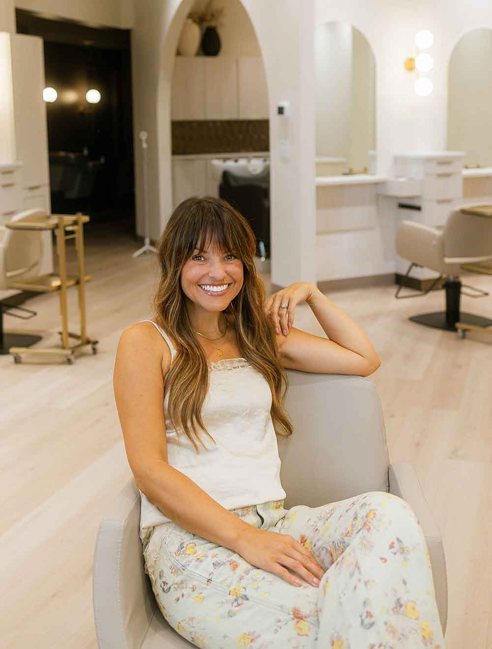 annie miller owner of nash + co luxury hair salon for extensions